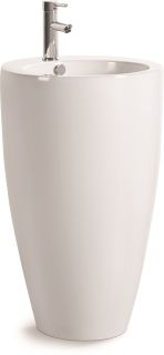 Раковина напольная SantiLine SL-4004 50см белый